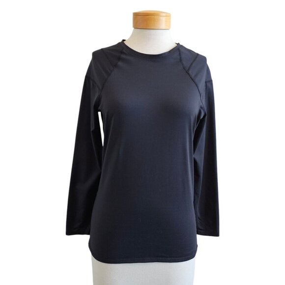 Tommie Copper Shoulder Support Black Long Sleeve Shirt Compression Mens XL - Picture 1 of 9